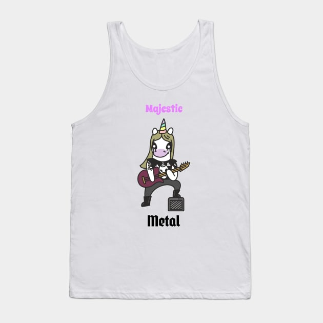 Majestic Metal Tank Top by My Tribe Apparel
